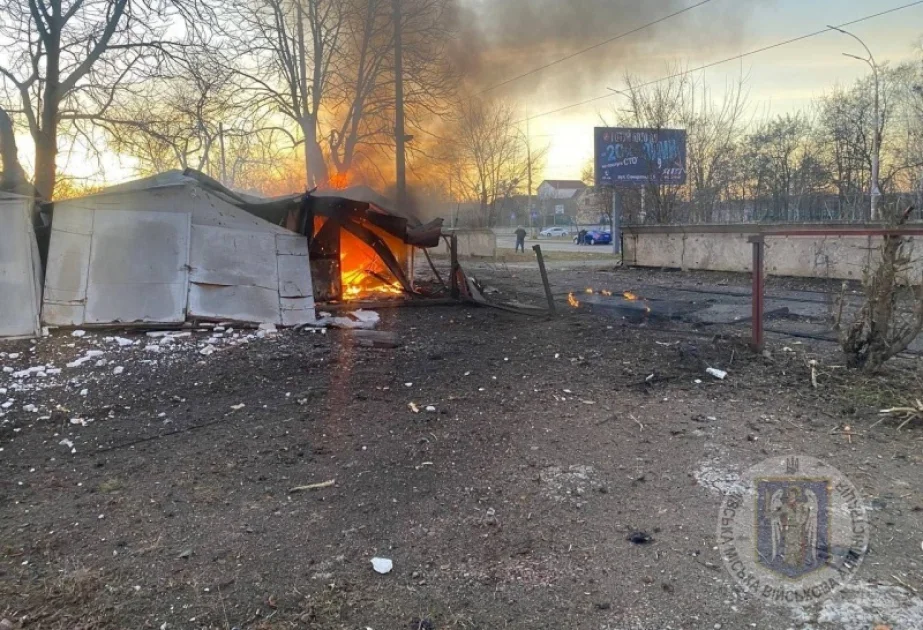 Yeni ilin ilk günü Ukraynaya kütləvi hava hücumu olub, Kiyevdə ölən və xəsarət alanlar var AZƏRTAC