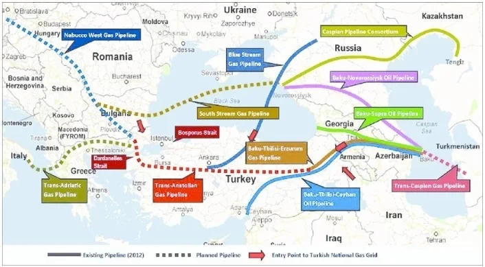 Rusiya Ukraynadan yan keçərək Avropaya qaz tədarükünü artırır: Türkiyə və Bolqarıstan üzərindən yeni yol!