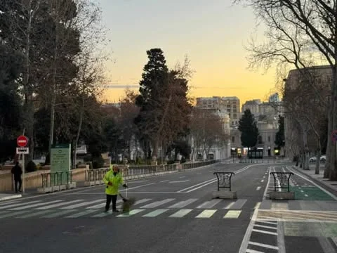 Bayramdan sonra Bakı: Təmizlik və nizamın nümunəsi