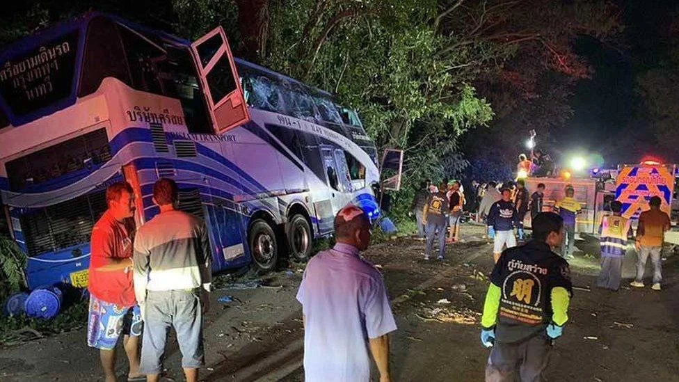 Tailandda avtobus qəzasında 8 nəfər həlak olub