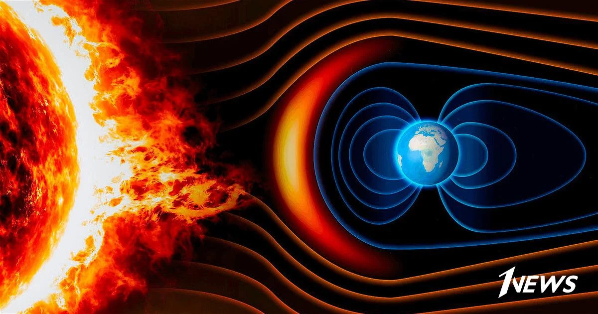 В первый день нового года на Землю обрушилась сильная магнитная буря Новости