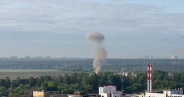 Moskvaya PUA hücumu: 60 dan çox aviareys...