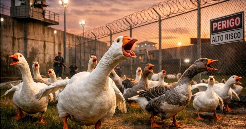 Qazların keşik çəkdiyi həbsxana: 15 ildir qaçış yoxdur, itlər isə tarixə qovuşub