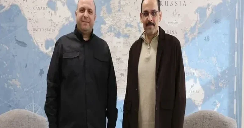 İbrahim Kalın Rustem Umerovla əsir mübadiləsini müzakirə edib