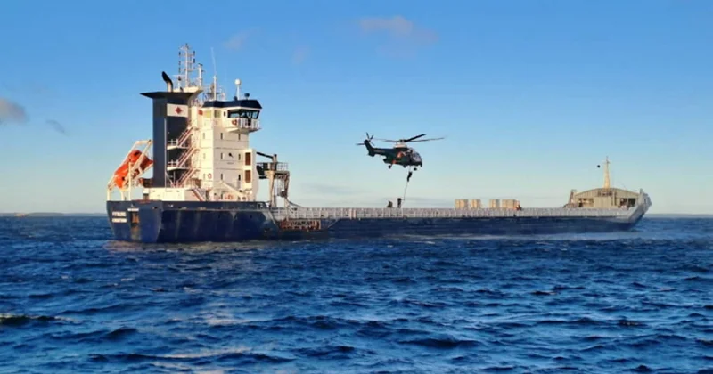 Avropada Rusiya gəmisinin heyəti saxlanıldı Azərbaycanlı da var