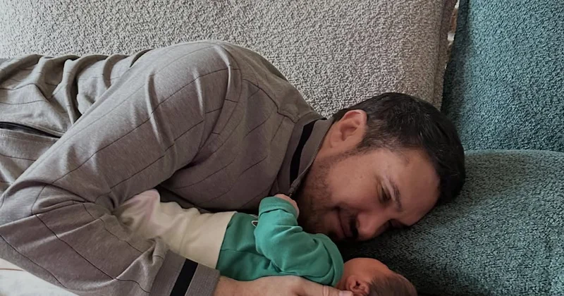 Nadir nəvəsi ilə…