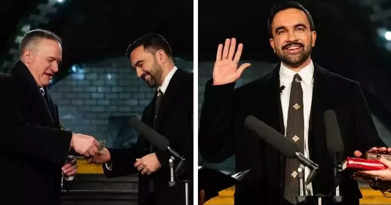 ABŞ da bir ilk: Zohran Mamdani Qurana əl basaraq and içdi