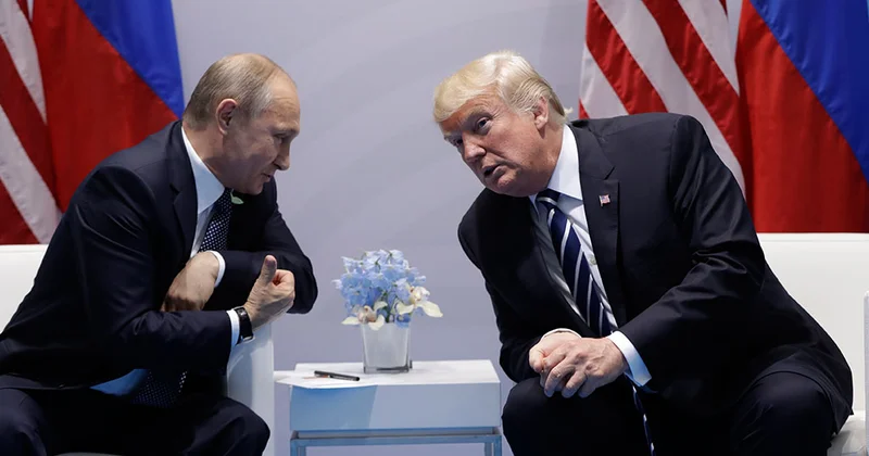 Putin və Trampın bu reklam görüntüsü rekord qırır FOTO