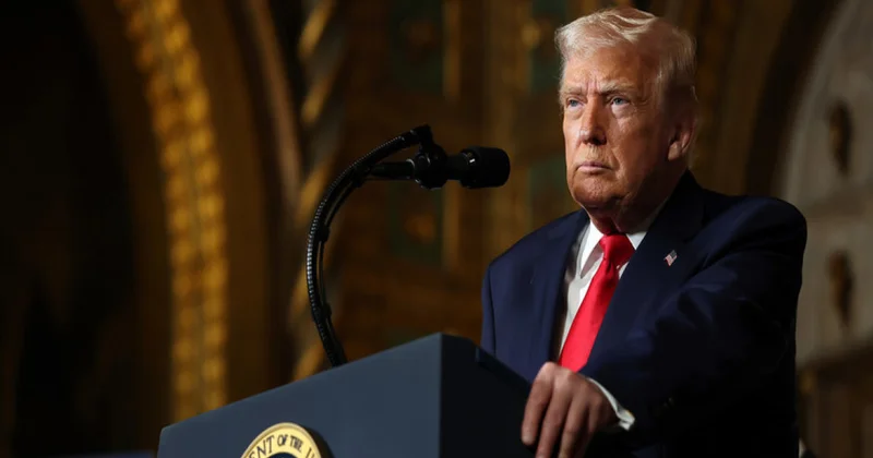 Tramp Yeni ildə dünyada sülh arzuladığını açıqlayıb