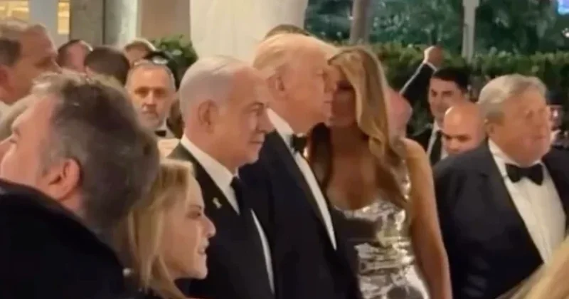 Netanyahu 2026 cı ili Tramp ilə birlikdə qarşılayıb FOTO