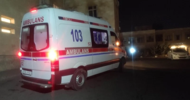 Goranboyda yıxılaraq başı betona dəyən qadın ölüb