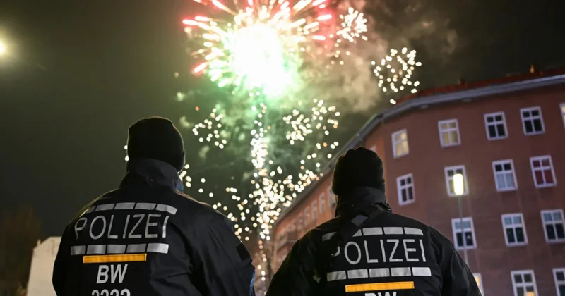 Yeni il gecəsi Berlində 100 dən çox şəxs saxlanılıb