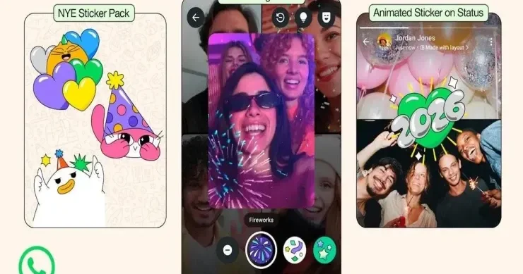 “WhatsApp” Yeni il yeniləməsini əlavə etdi