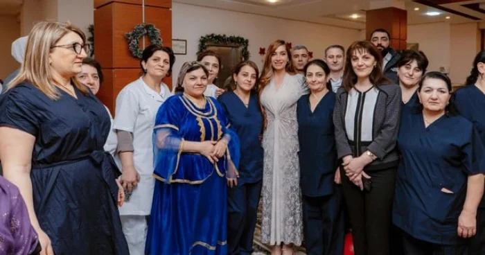 Ahıllar üçün Yeni il süfrəsi açılıb I FOTOLAR