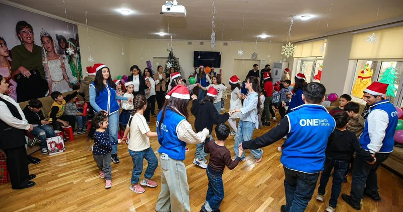 Leyla Əliyevanın təşəbbüsü ilə bir sıra uşaq müəssisələrində Yeni il tədbiri keçirilib