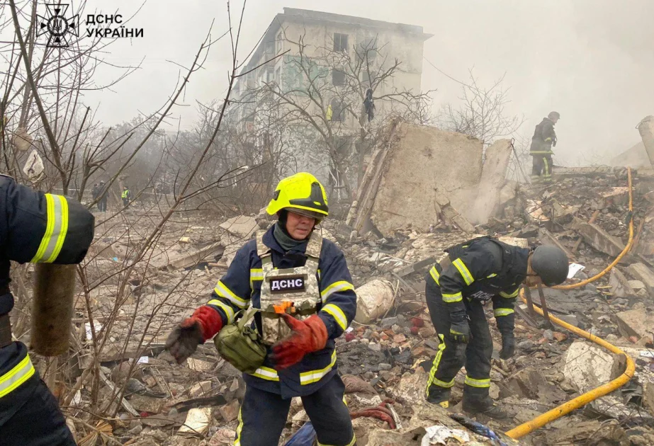 Ukrayna ərazisinə çoxkombinasiyalı hava hücumu edilib, ölənlər və xəsarət alanlar var