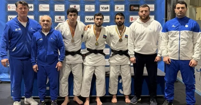 Cüdoçularımız beynəlxalq turniri 11 medalla başa vurublar FOTO