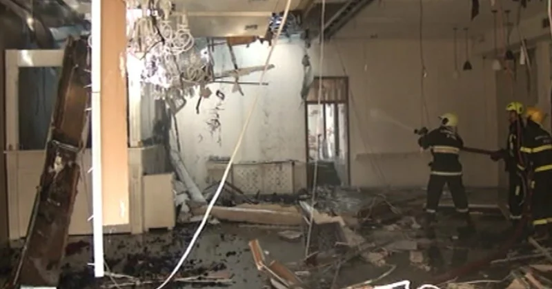 Пожар в Zaqatala Hotel, есть пострадавший Minval Politika