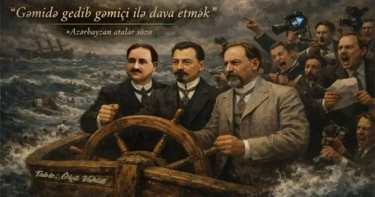 Daş dövrünün studiyasında gəmidəkilərin gəmiçi ilə davası Vahid Mustafayevin YAZISI