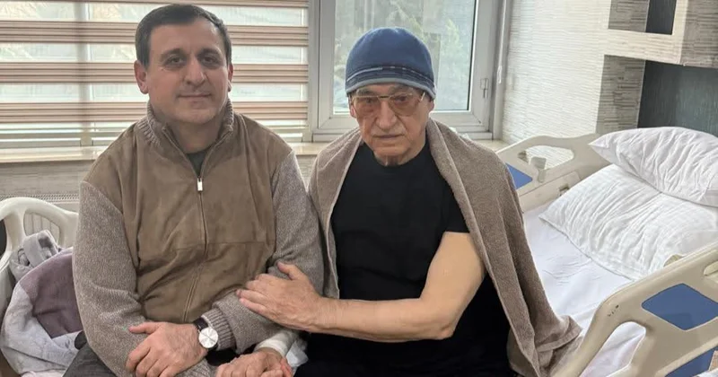 Vəhdət rəhbərliyi Xalq artistini xəstəxanada ziyarət etdi (FOTO)