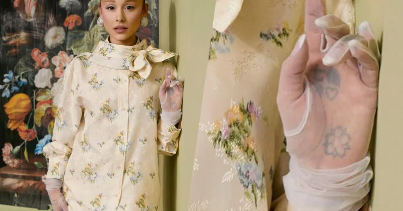 Ариана Гранде поблагодарила Vogue за фото с шестью пальцами