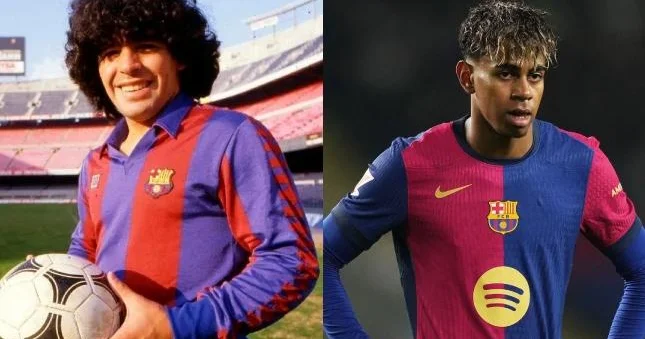 Yamal Maradonaya çatdı