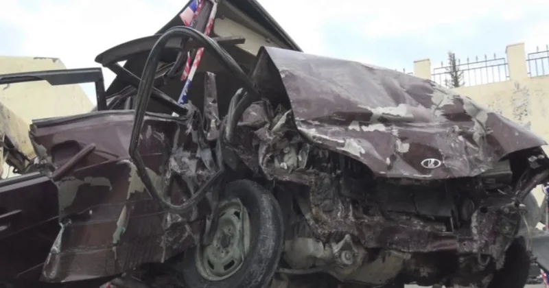 Gəncədə yol nəqliyyat hadisəsi baş verib, xəsarət alanlar var