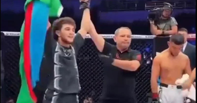 Hamının gözlədiyi görüş Nuruşov nokaut etdi+Video