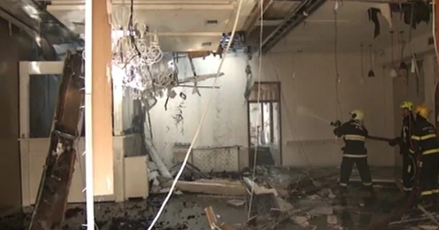 Zaqatalada hoteldə yanğın oldu Xəsarət alan var