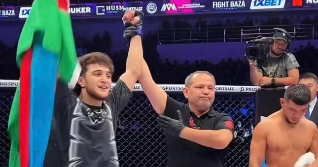 MMA döyüşçümüz ilk raundda qalib gəldi