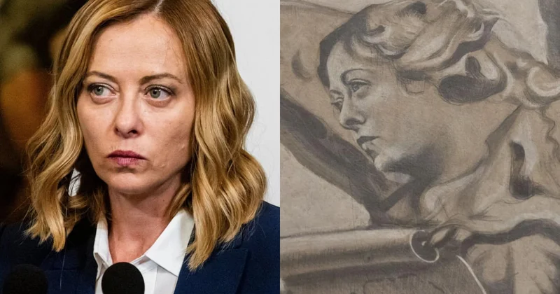 Roma bazilikasında mələklə Meloni arasında heyrətamiz oxşarlıq FOTO