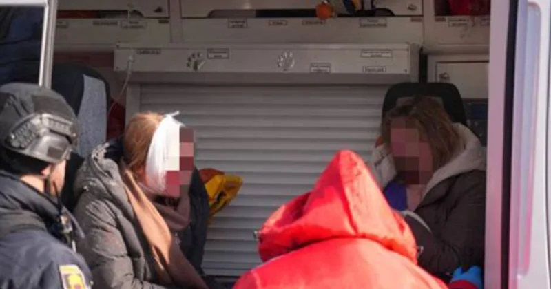 Ukraynada doğum evi vuruldu Yaralılar var+Fotolar