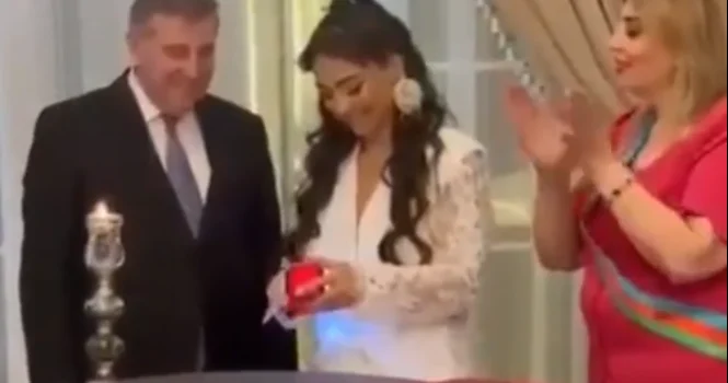 Azərbaycanda 67 yaşlı general evləndi Özündən 35 yaş kiçik xanımla