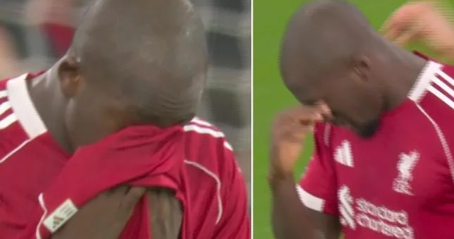 Konate qol vurdu və göz yaşlarını saxlaya bilmədi