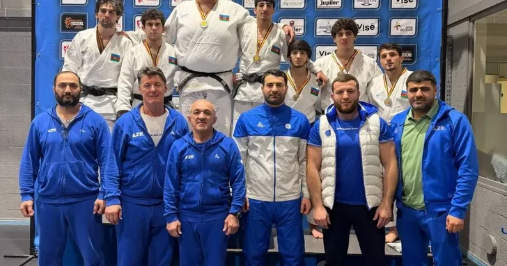 Азербайджанские дзюдоисты показали удачный старт на бельгийском турнире