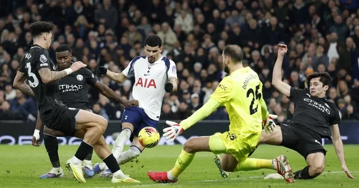 Тоттенхэм Хотспур смог избежать поражения от Манчестер Сити