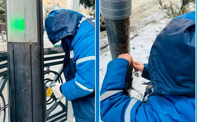 Bakıda yol qəzaları zamanı 5 svetofor dirəyi, 1 idarəetmə və 1 elektrik qutusuna zərər dəyib