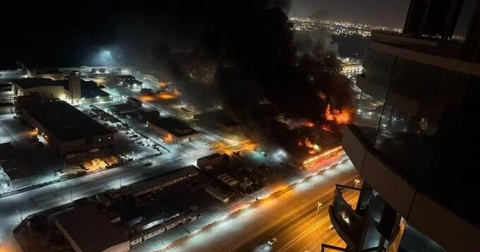 Иран поразил американскую морскую базу в Бахрейне ВИДЕО