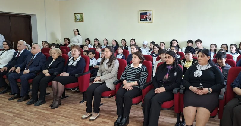 Şəkidə maarifləndirici tədbir: Milli mənəvi dəyərlərimizdən gələcəyə baxış