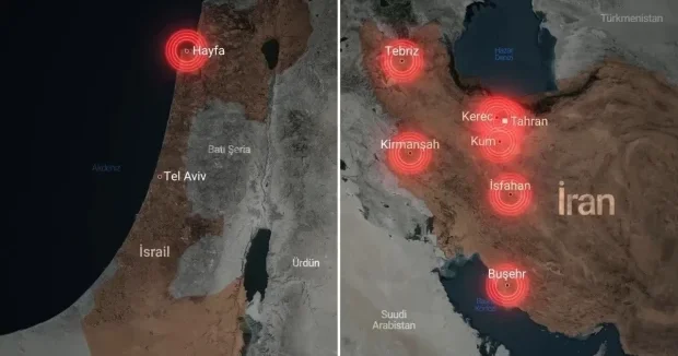 İsrail gecə saatlarında İranla bağlı məlumat yaydı