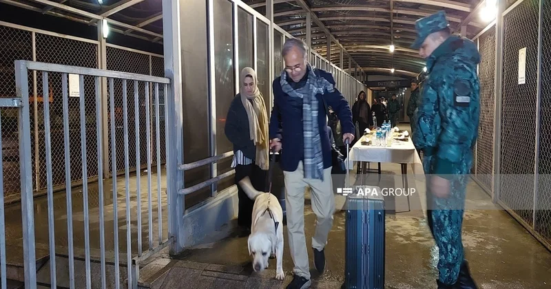 Astara SGK məntəqəsindən Pakistan və Tacikistan vətəndaşlarının keçidi təmin olunub FOTO