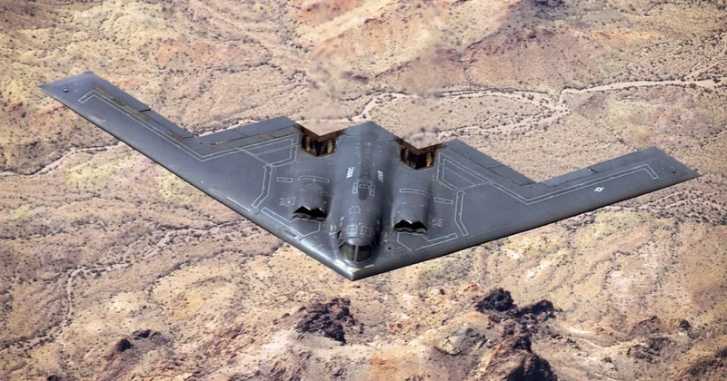 B 2 bombardmançıları İranın yeraltı KONKRET