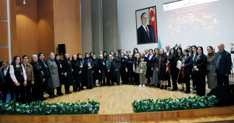 Aprel döyüşlərində şəhid olan mayorun anım günü keçirildi FOTO