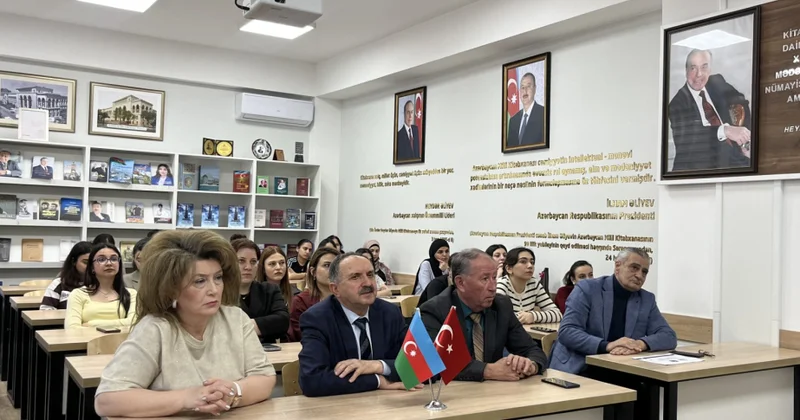BDU Türkiyədə keçirilən 62 ci “Kitabxana həftəsi”ndə təmsil olunub