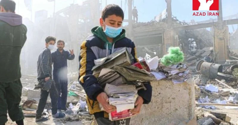 ABŞ İsrail hücumları nətincəsində Zəncanda dini kompleks dağıdıldı