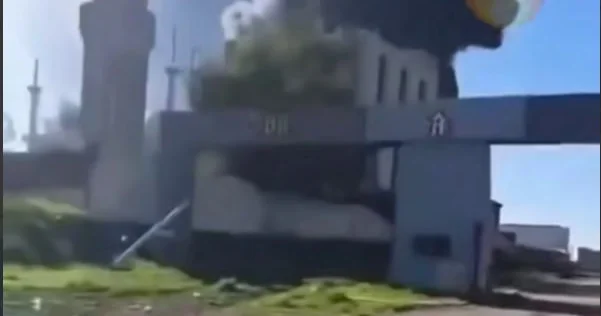 Britaniyanın İraqdakı neft bazası belə vuruldu ANBAAN VİDEO