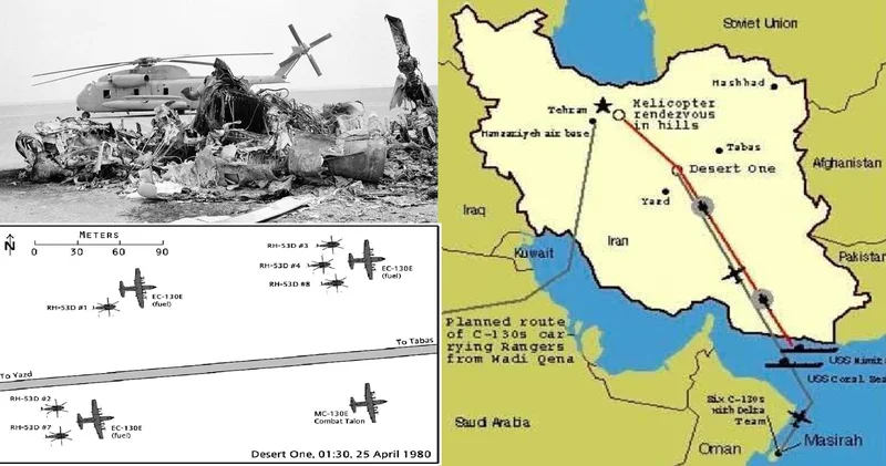 ABŞ ın 46 il əvvəl İranda keçirdiyi Qartal caynağı əməliyyatı