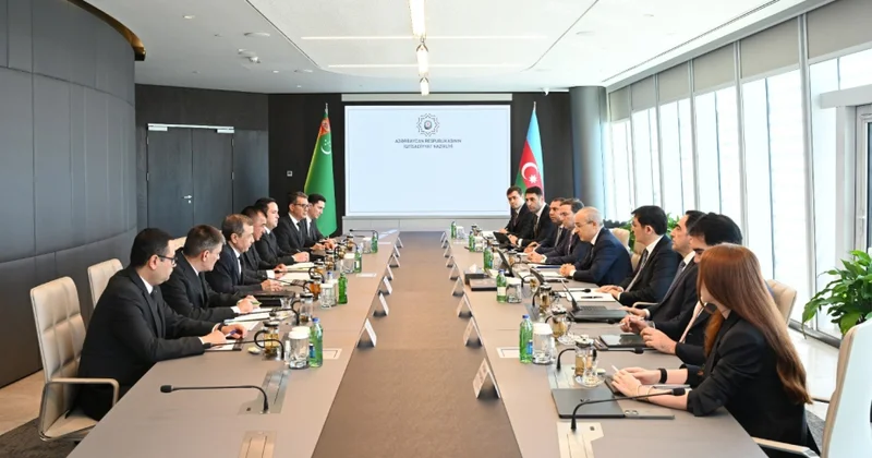 Türkmənistanla iqtisadi əməkdaşlığın inkişaf perspektivləri dəyərləndirilib