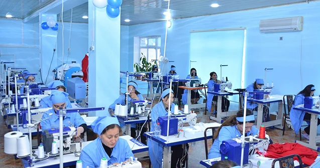Şamaxıda tənha analara dəstək üçün sosial müəssisə açıldı Fotolar