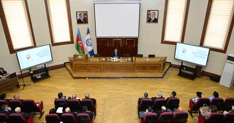 Bakıda Konstitusiyanın dövlətçilikdə roluna həsr olunmuş beynəlxalq konfrans keçirilib